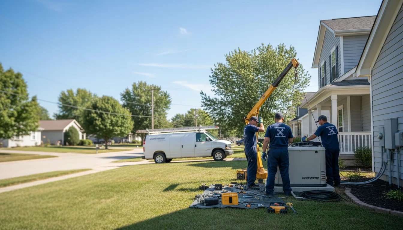 Generator Installation in Metcalfe, MS near me